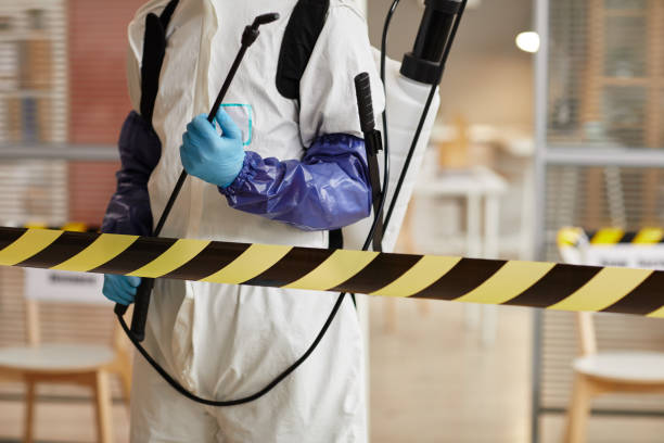 Professional Blood Cleanup technician working in Mason, MI